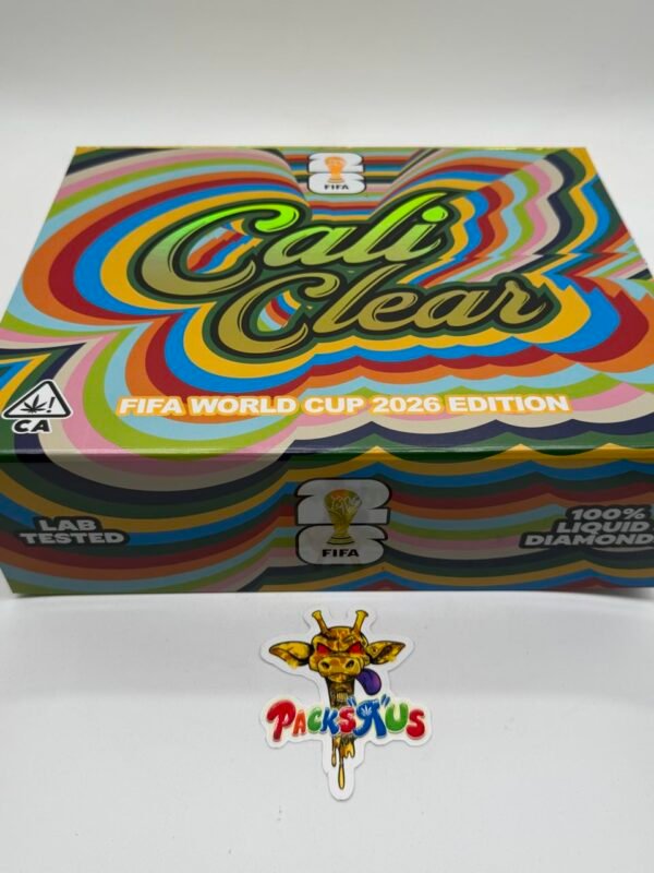 Cali Clear World Cup 2026 Edition 2G Disposable Liquid Diamonds Vape